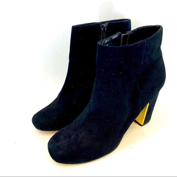 DUNES London Women’s Head Over Heels Perly Block Heel Ankle Boots Size 10 - Picture 7 of 16